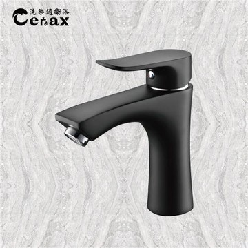 【CERAX 洗樂適衛浴】霧黑單孔面盆龍頭(YO-7230)(未含安裝)