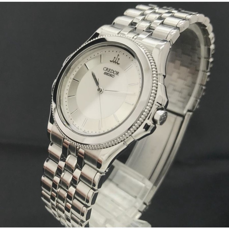 クレドール パシフィーク 8J81 6A20 K18WG SS セイコー SEIKO クオーツ 