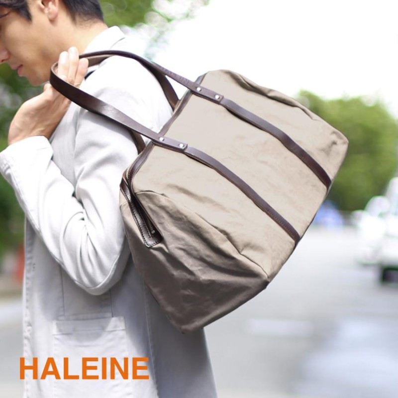 ボストンバッグ バッグ メンズ ブランド HALEINE 日本製 アーミーダック アルバートン ヴィンテージ 本革  (No.07000304-mens-1) | LINEブランドカタログ