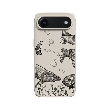 iPhone Air SolidX 貝殼灰 - MYMY REVERZ TATTOO - 海底世界