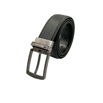 黑色金屬亮面插式皮帶頭 | 2610901099