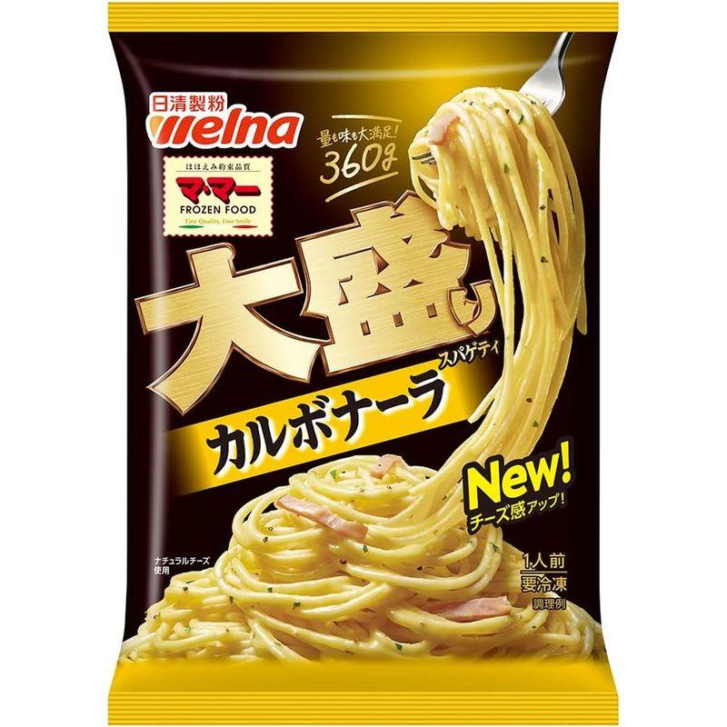 冷凍食品 マ・マー 大盛りスパゲティ カルボナーラ 360g×7個