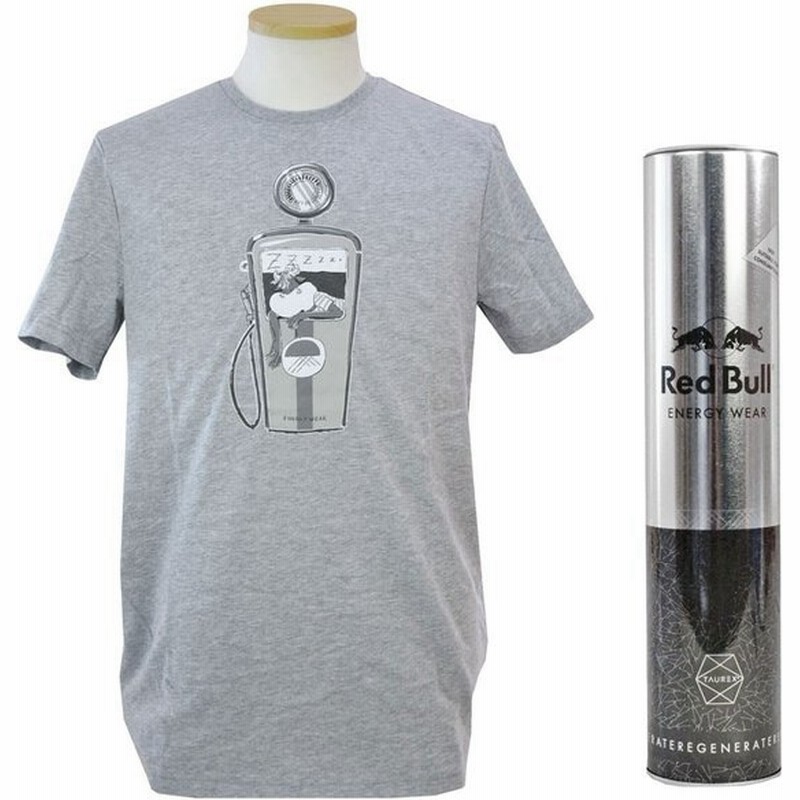 Red Bull レッドブル メンズ エナジーウェア リフューエル Tシャツ ラウンドネック Uネック Tシャツ 半袖 ロゴtシャツ ブランド 男性 グレー M M 通販 Lineポイント最大0 5 Get Lineショッピング