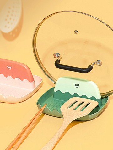 鍋蓋架臺面多功能鍋鏟架置物架子收納架托神器鏟子廚房用品鍋鏟架