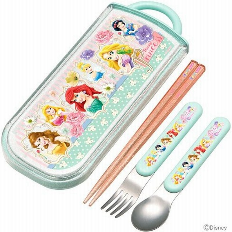 ディズニープリンセス 食洗機対応スライド式トリオセット 箸 フォーク スプーン ディズニープリンセス18柄 Tcs1am M便 1 2 通販 Lineポイント最大0 5 Get Lineショッピング