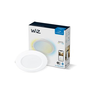 PHILIPS WiZ LED 15 cm 可調色溫嵌燈(PW003)