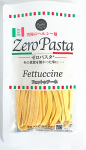 ゼロパスタ フェットゥチーネ パスタ 低糖質 74%オフ 小麦麺 ダイエット 糖質制限 送料無料 オーツブラン オート麦 4袋セット 食感重視