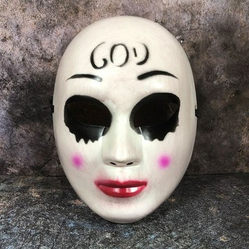 臺灣發貨>萬聖節恐怖全臉面具嚇人搞怪派對COS化妝鬼屋劇本殺密室逃脫道具HND