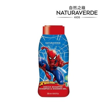 【自然之綠】蜘蛛人燕麥保濕雙效洗髮沐浴露-250ml(4歲以上適用)
