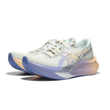 ASICS 慢跑鞋 MAGIC SPEED 4 CP 綠紫 曙光 輕量跑鞋 女 1012B949200