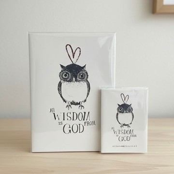 GUGULULU貓頭鷹小筆記本