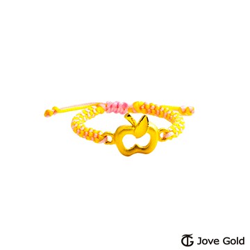 Jove gold 蘋安祝福黃金編織繩戒指