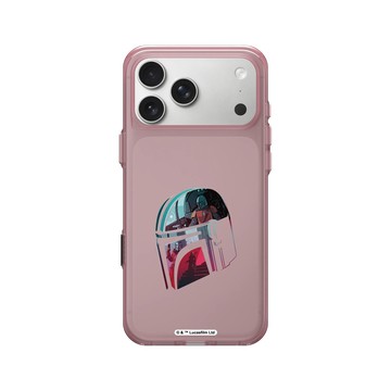 iPhone 17 Pro Max Clear (相機按鈕) 晶醺玫 - Star Wars - The Mandalorian - 曼多 — 頭盔