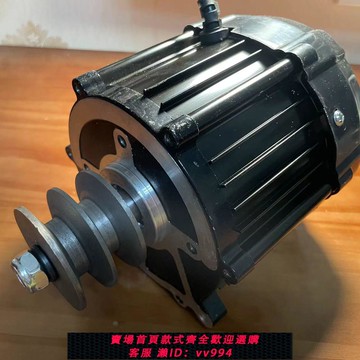 {公司貨 最低價}48V60V皮帶輪永磁直流無刷電機農用噴霧器柱塞泵三缸打藥機配件