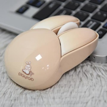 摩天手M6無線鼠標女生可愛兔兔子公筆記本電腦用鼠標