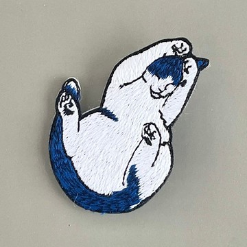 洗臉貓「Norimaki」胸針