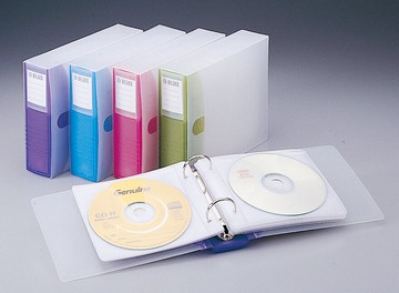 雙鶖 翡翠系列 24片活頁式 CD保存夾 CD-6508