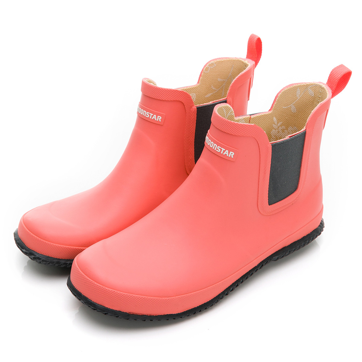 露營園藝短筒雨靴 -石竹粉