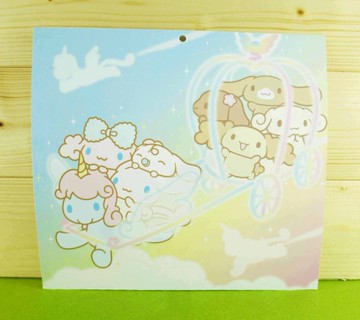 【震撼精品百貨】大耳狗_Cinnamoroll~雙面卡片-藍馬車
