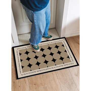 原素絲圈地墊入戶法式中古門墊子進門防滑耐臟腳墊玄關地毯可裁剪