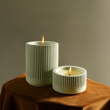 DAILY LAB 小森林香薰蠟燭無煙燭台香氛臥室家用 生日禮物送女友