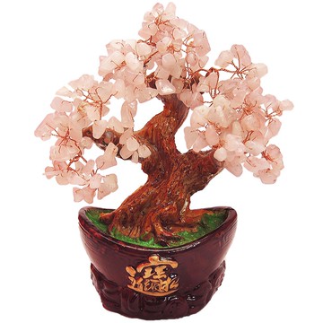 【吉祥開運坊】招財樹系列【天然七彩水晶招財樹 元寶招財樹 招財元寶樹 水晶招財樹 綜合 】開光