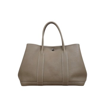 HERMES GARDEN PARTY 36 花園包36 / X 刻 / NEGONDA 皮革 / 大象灰 / PM /