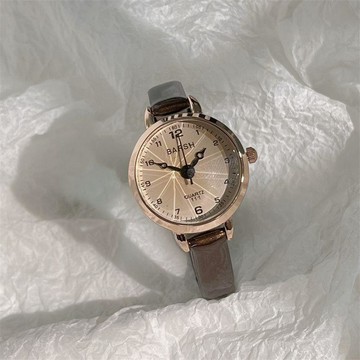 ⌚免運⌚復古小錶盤手錶女ins冷淡風學生小衆奢華簡約氣質高檔森系學院風指針手錶 女錶 學生 靜音 防水手錶 考試手錶 石