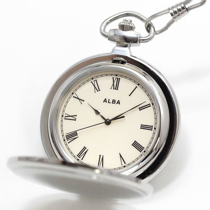 [未使用品]セイコー アルバ 懐中時計 蓋付  クォーツ   クォーツ セイコー アルバ AQGK467/ALBA/懐中時計 | LINEブランドカタログ