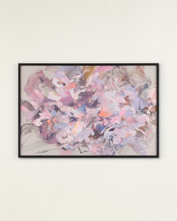 "Floral Palette II" Original Painting by Teng Fei