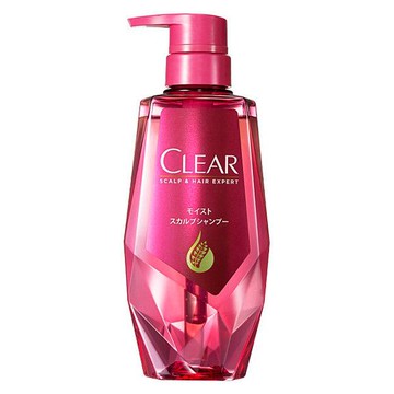 Clear moist scalp shampoo pump