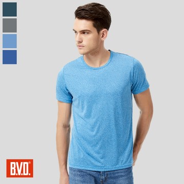 【BVD】輕著感沁涼圓領短袖-C930BV
