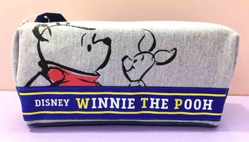 【震撼精品百貨】Winnie the Pooh 小熊維尼~筆袋~牛仔#84525