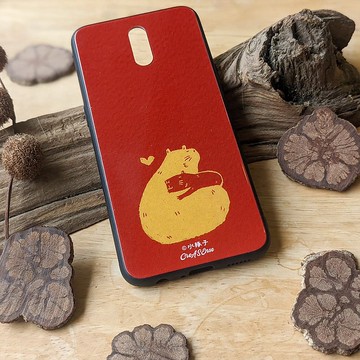 聯名 水豚子 母子水豚抱抱 防摔手機殼 CPAA01