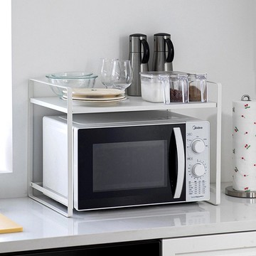 日本霜山 碳鋼製廚房電器分層收納置物架-DIY