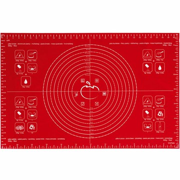《MASTRAD》多功能烤焙墊(紅62cm) | 料理烤墊  烘焙墊