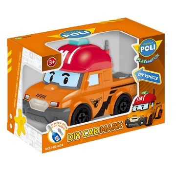 POLI 救援小英雄 馬克拼裝車 / 台灣正版授權