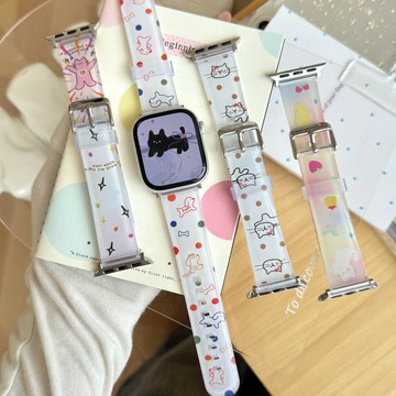 夏季果凍感硅膠錶帶 適用iwatch11錶帶 Apple watch全系列錶帶 蘋果錶帶
