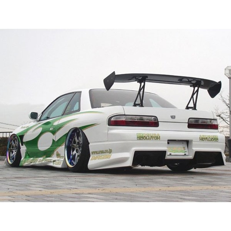 本物 s13シルビア ユーラス リアバンパー\u0026サイドスカートセット