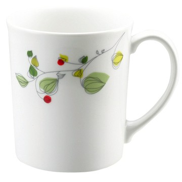 Corelle Brands 康寧餐具 綠野微風 咖啡杯  1個  白色