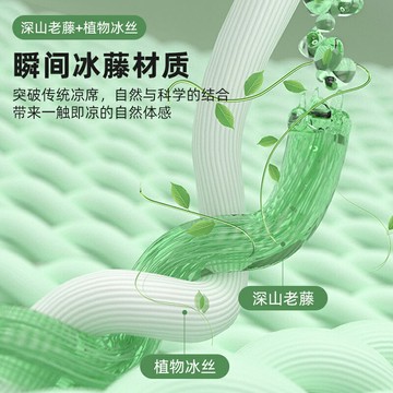 冰絲涼席床笠款2025新款夏季涼感床墊保護罩卡通床套床單套三件套