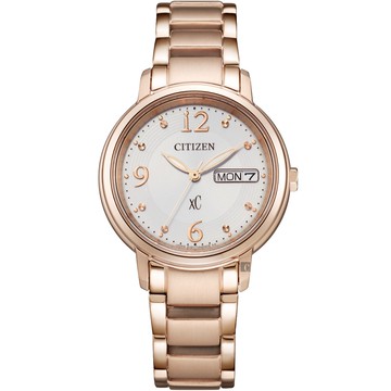 CITIZEN 星辰 XC 亞洲限定 七夕情人節推薦 光動能女錶 EW2426-54A
