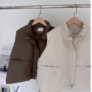 Limitx_！現貨！韓版鋪棉背心 #6837