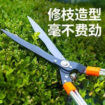 園藝剪家用草坪修剪花草剪修剪樹枝綠籬剪工具粗枝園林大剪刀強力 99購物節