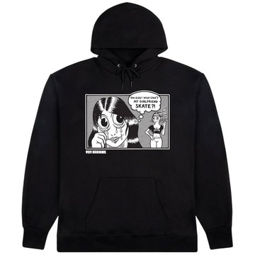 THRASHER x TOY MACHINE 美線 315041-BLK GIRLFRIEND HOODIE 帽T (黑色)