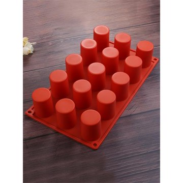 商用網紅法式慕斯蛋糕夾心硅膠布丁果凍甜品的模具圓柱形烘焙家用