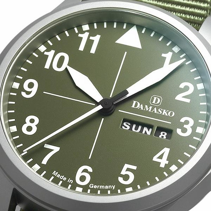 ダマスコ ハンティング 腕時計 DAMASKO DH2.0 N グリーン 緑 | LINE