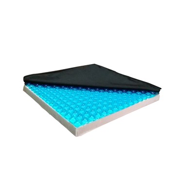 【AngelAid 天使愛】雙層吸壓凝膠坐墊A/人體工學/舒適顆粒GEL