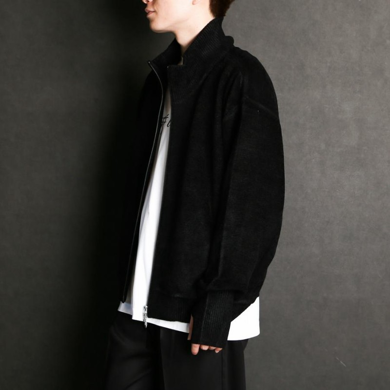 superNova./スーパーノヴァ】Knit track jacket - Mole yarn / ニット ...