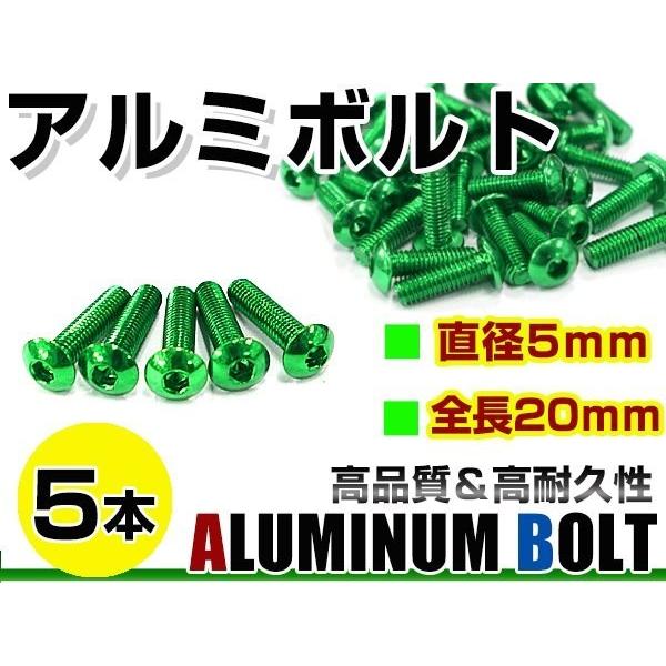 メール便！汎用 カラー アルミボルト M5×20mm 六角 トラスボルト銀 シルバー 10本 スクリーン アッパーカウル パネル メーター タンクキャップ等